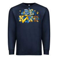 Navy be kind Premium Sweatshirt - Artiststas