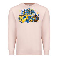 Pale Pink be kind Premium Sweatshirt - Artiststas