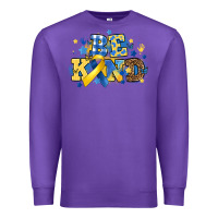 Purple be kind Premium Sweatshirt - Artiststas