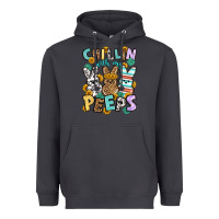 Smoke Chillin with my peeps Easter Heavyweight Hoodie - OliviaCreatesArt