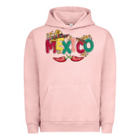 Pigment Salmon mexico Urban Hoodie - MaliasSmallBusiness