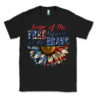 Black home of the free because of the brave sunflower bi Classic Tee - texasbilliewilder