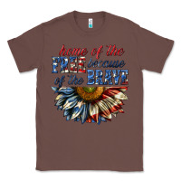 Chestnut home of the free because of the brave sunflower bi Classic Tee - texasbilliewilder