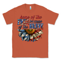 Copper home of the free because of the brave sunflower bi Classic Tee - texasbilliewilder