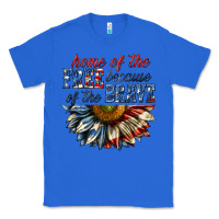 True Royal home of the free because of the brave sunflower bi Classic Tee - texasbilliewilder