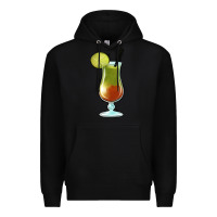 Black Margarita Glass Premium Hoodie - Jasminsmagicworld