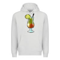 Dove Grey Margarita Glass Premium Hoodie - Jasminsmagicworld