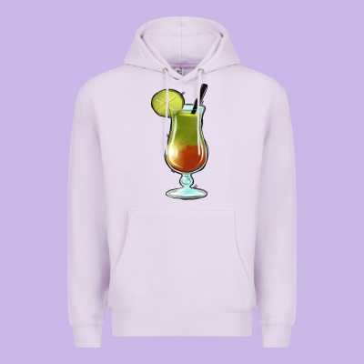 Margarita Glass Premium Hoodie Designed By Jasminsmagicworld