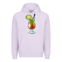 Lilac Margarita Glass Premium Hoodie - Jasminsmagicworld