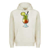 Oatmeal Heather Margarita Glass Premium Hoodie - Jasminsmagicworld