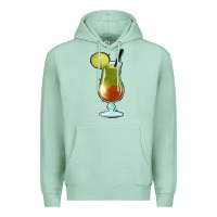 Seafoam Margarita Glass Premium Hoodie - Jasminsmagicworld