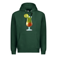 Sports Green Margarita Glass Premium Hoodie - Jasminsmagicworld