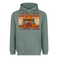 Sage firefighter dad Heavyweight Hoodie - HRA Design Shop