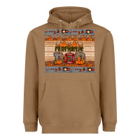 Toasted Coconut firefighter dad Heavyweight Hoodie - HRA Design Shop