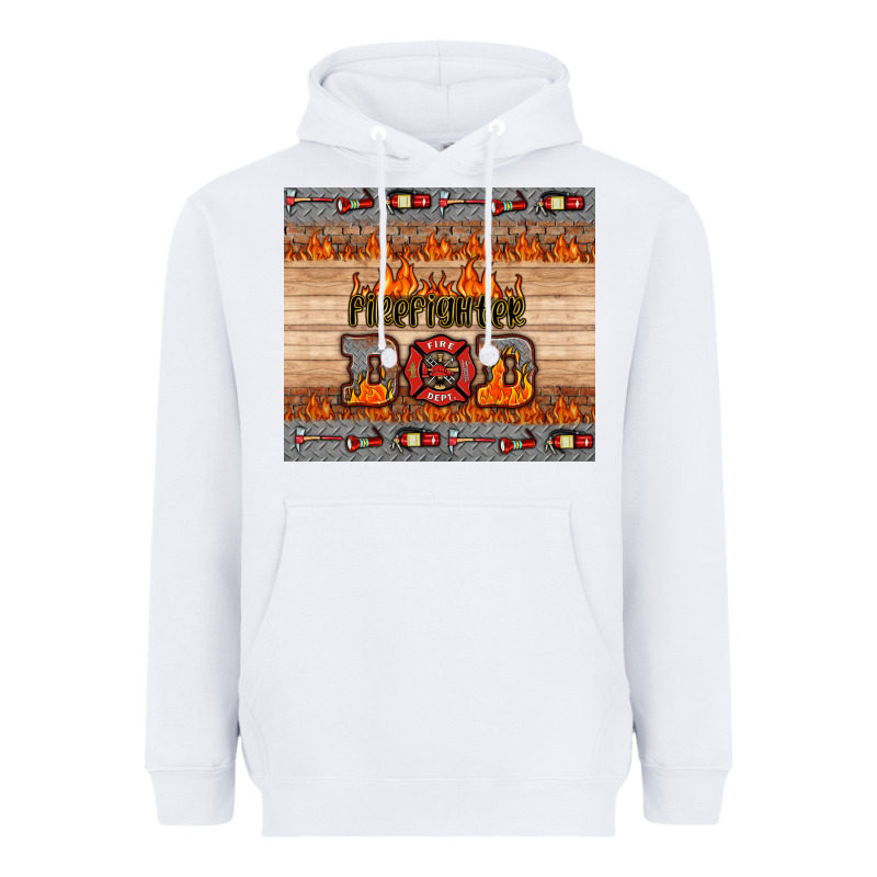 Firefighter Dad Heavyweight Hoodie by HRA Design Shop | Teevron