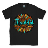 Black thankful sunflower Classic Tee - RanaPortraitStore