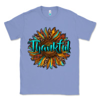 Colony Blue thankful sunflower Classic Tee - RanaPortraitStore