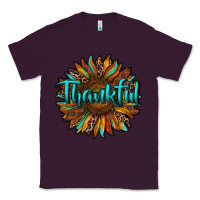 Plum thankful sunflower Classic Tee - RanaPortraitStore