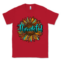 Red thankful sunflower Classic Tee - RanaPortraitStore