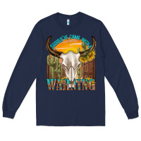 Navy shouldve come with a warning Long Sleeve Tee - texasbilliewilder