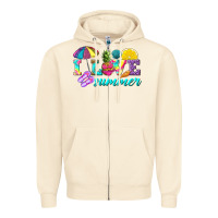 Sandshell i love summer Zipper Hoodie - texasbilliewilder