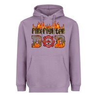 Lavender firefighter dad Heavyweight Hoodie - HRA Design Shop