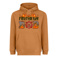 Meerkat firefighter dad Heavyweight Hoodie - HRA Design Shop