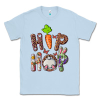 Dusty Blue hip hop easter bunny Classic Tee - RanaPortraitStore