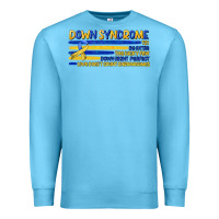 Ocean Blue down syndrome Premium Sweatshirt - Artiststas