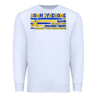 White down syndrome Premium Sweatshirt - Artiststas