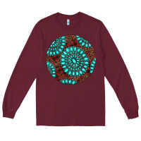 Burgundy Gemstone Christmas Long Sleeve Tee - RanaPortraitStore