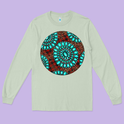 Gemstone Christmas Long Sleeve Tee Designed By Ranaportraitstore