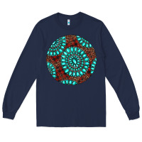 Navy Gemstone Christmas Long Sleeve Tee - RanaPortraitStore