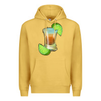 Antique Gold Tequila Shot Premium Hoodie - Jasminsmagicworld