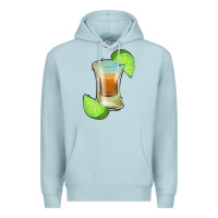 Blue Mist Tequila Shot Premium Hoodie - Jasminsmagicworld