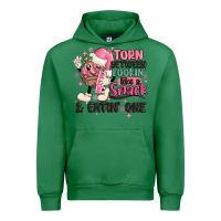 Emerald torn between lookin' like a snack and eatin' one Urban Hoodie - MaliasSmallBusiness