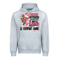 Heather Grey torn between lookin' like a snack and eatin' one Urban Hoodie - MaliasSmallBusiness