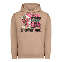 Pigment Burro torn between lookin' like a snack and eatin' one Urban Hoodie - MaliasSmallBusiness