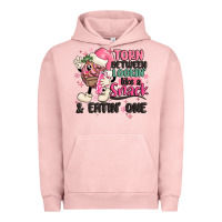 Pigment Salmon torn between lookin' like a snack and eatin' one Urban Hoodie - MaliasSmallBusiness