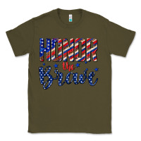 Army Green honor the brave Classic Tee - texasbilliewilder