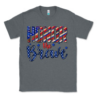 Charcoal Heather honor the brave Classic Tee - texasbilliewilder