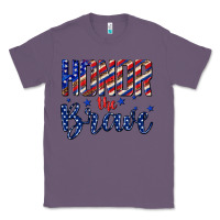 Lavender honor the brave Classic Tee - texasbilliewilder