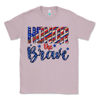 Lilac honor the brave Classic Tee - texasbilliewilder