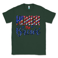 Sports Green honor the brave Classic Tee - texasbilliewilder