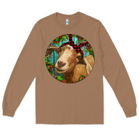 Toasted Coconut Farm Goat Christmas Long Sleeve Tee - RanaPortraitStore