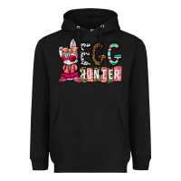 Black Egg Hunter Heavyweight Hoodie - CowhideDigitalArt
