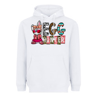 White Egg Hunter Heavyweight Hoodie - CowhideDigitalArt