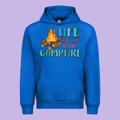 Life Is Better By The Campfire Urban Hoodie Designed By Maliassmallbusiness