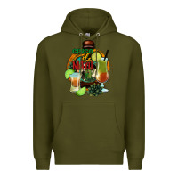 Army Green Cinco de Mayo Premium Hoodie - Jasminsmagicworld
