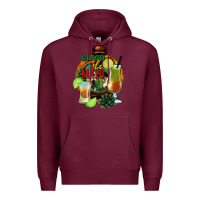Burgundy Cinco de Mayo Premium Hoodie - Jasminsmagicworld